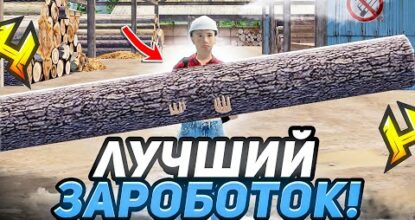 ЛЕСОПИЛКА ЛУЧШИЙ ЗАРАБОТОК ДЛЯ НОВИЧКОВ НА RADMIR RP / HASSLE ONLINE