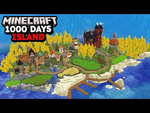 I Survived 1000 Days on a Single Minecraft Island I Survived 1000 Days on a Single Minecraft Island